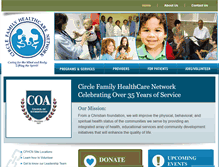 Tablet Screenshot of cfhcn.org